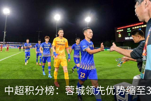 中超积分榜：蓉城领先优势缩至3分 两降级队最终确定
